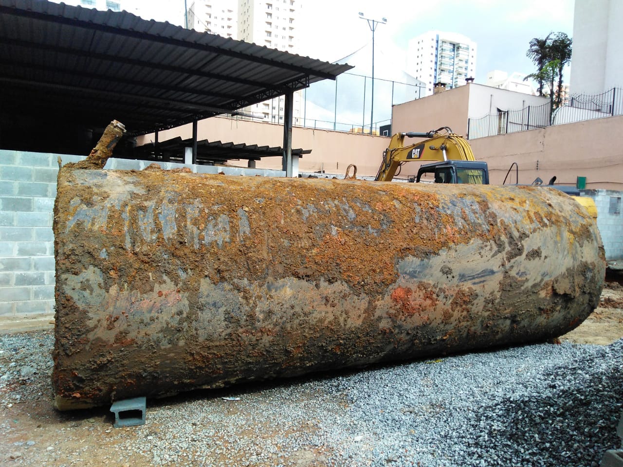 Remoção de Tanquel de Combustível